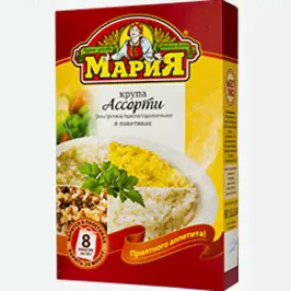 Крупа Ассорти Мария, Рис/гречка/пшено/пшеничная, В Пакетиках, 400 Г-0