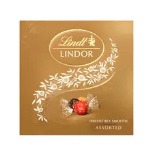 Ассорти Lindt lindor конфеты из шоколада 125 г