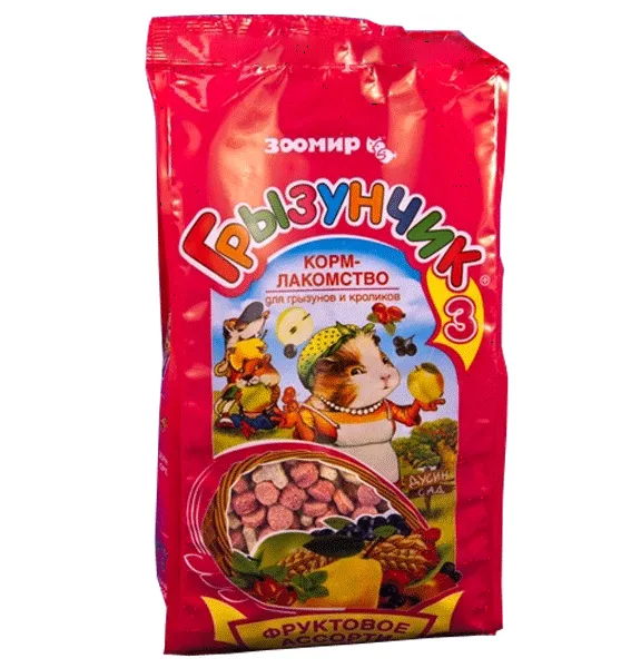 Корм для грызунов Зоомир Грызунчик 3 фруктовое ассорти, 200 г https://www.magazindoberman.ru/products/zoomir-gryzunchik-3-korm-dlya-gryzunov-fruktovoe-assorti-200g 30236 103.0 RUB-0