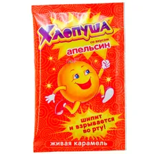 Карамель леденцовая Хлопуша 7г ассорти