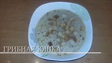 Грибная юшка