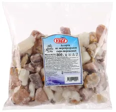 Ассорти из морепродуктов VICI 800г