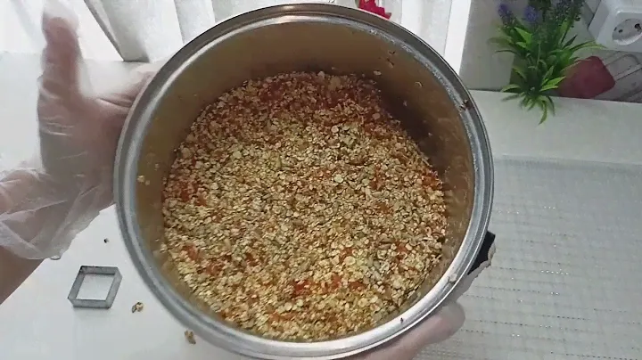 Как я формирую мюсли батончики