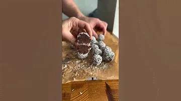 Шоколадные конфеты без сахара из 3-х ингредиентов 👌❤️🤗 #рецепт #быстроивкусно #вкусноибыстро