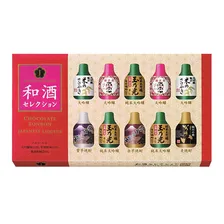 Конфеты ассорти с японским алкоголем — HAMADA Japanese Liqueur
