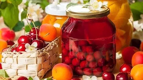 Компот на зиму. Простой рецепт! Абрикос.Персик,Клубника,Вишня.