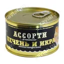 Ассорти печень и икра минтая «Хавиар», 227 гр.