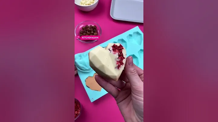 Силиконовая форма сердце для выпечки кексов, пирожных, шоколада, льда, конфет 8 ячеек Mr.Kitchenmann