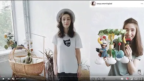 Сшила 100 игрушек из фетра! Сделала из них детские мобили и продала не etsy!