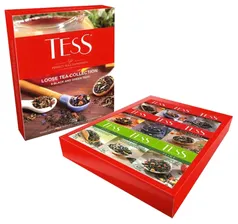 Чай Tess Loose tea collection ассорти набор из 9 коробок, 350 г