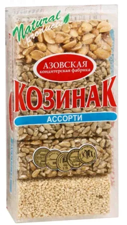 Козинак Ассорти 280гр 11шт /Азовская/