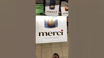 конфеты мерси в коробке # Молочный шоколад # разный наполнитель # 1.67 $
