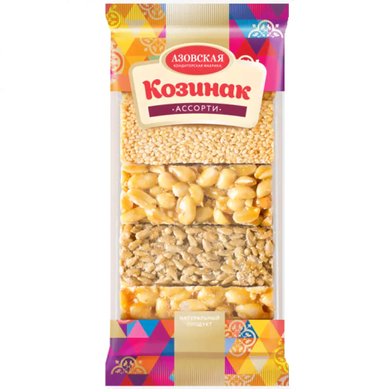 Козинак Ассорти 280 г Азовская кондитерская фабрика-0