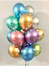 Ассорти шары Хром 30см