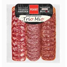 Колбаса ассорти trio mio 100г с/к Ремит