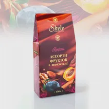 Ассорти фруктов в шоколаде