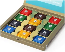 Подарочный набор Ritter Sport Яркое ассорти 6 вкусов, 200 г