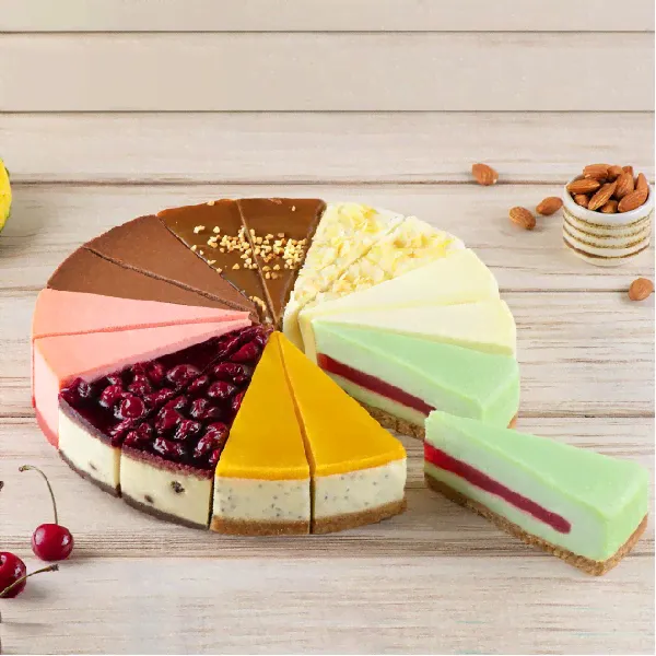 Десерт Чизкейк Сырный Ассорти МИКС 2кг "Bettys Cake", шт.-0
