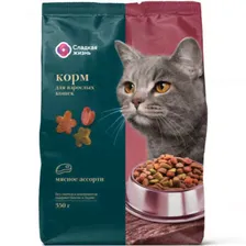 Корм сухой для кошек Мясное Ассорти Сладкая Жизнь