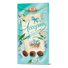 Конфеты в коробке Ассорти Букеты, Бабаевские, Пасха, 300 гр.