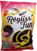 Конфеты жевательные АШАН Regliss' Fun Лакричное ассорти, 400 г-0
