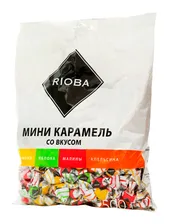Карамель Rioba леденцовая мини ассорти 500 г