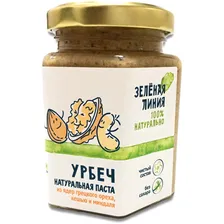 Паста Урбеч ассорти из орехов Зелёная Линия, 190г