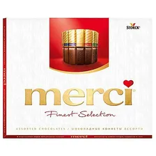 Шоколад Мерси (Merci) Ассорти 8 видов 675 грамм*6