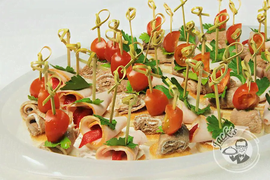 Канапе «Пламенные язычки» ассорти 25/40 шт.-0