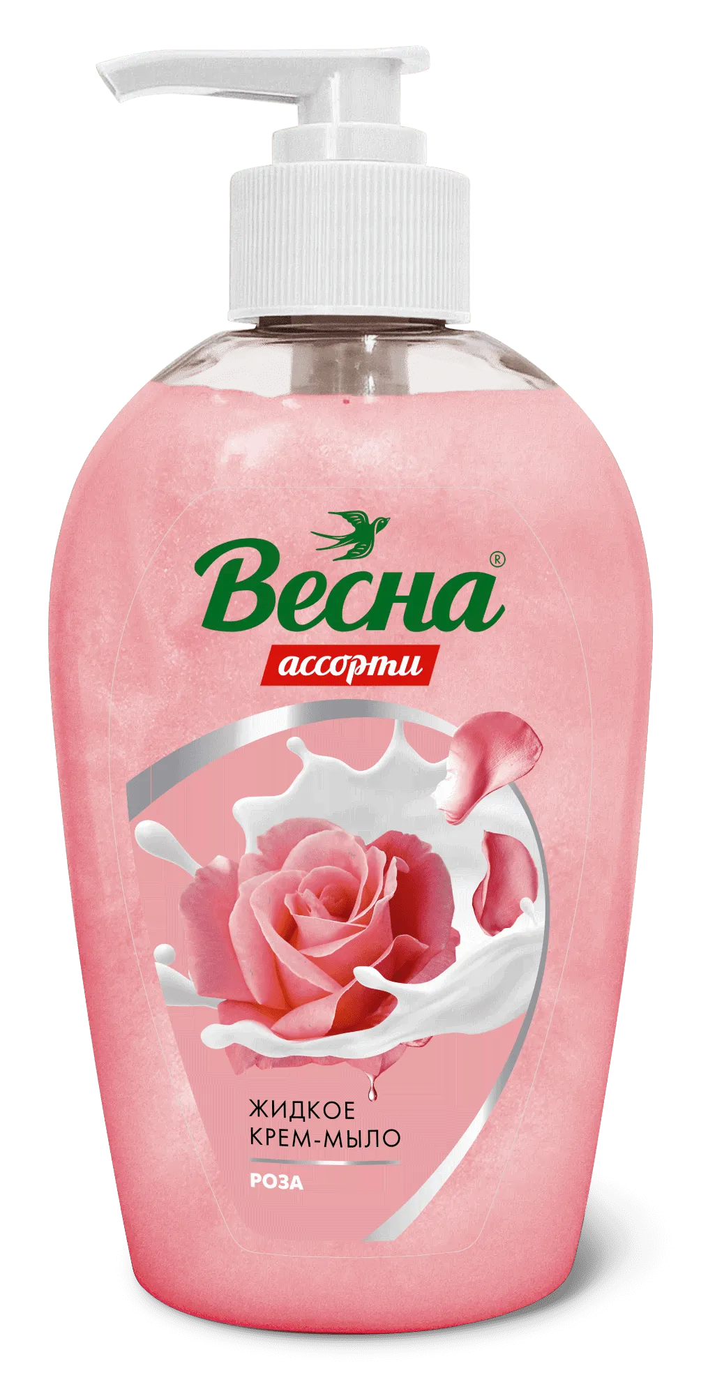 ВЕСНА ассорти жидкое мыло роза 280 г