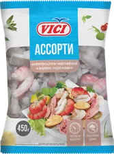 Ассорти Vici из морепродуктов свежемороженое 450г