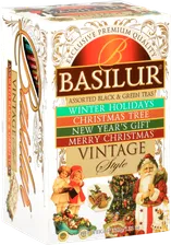 Чай Basilur ВИНТАЖ Ассорти, 25 саше