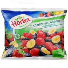 Компотное ассорти hortex с клубникой 300г