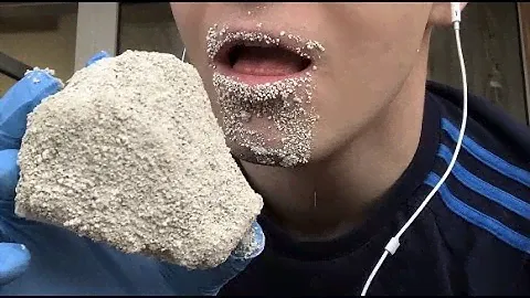🤤💦МЕЛ В МЕЛОВОЙ КРОШКЕ 🤤💦 АППЕТИТНЫЙ ХРУСТ И ЧАВКАНЬЕ🤤💦