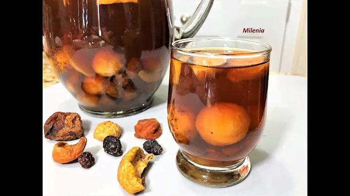 ДЛЯ ХУДЕЮЩИХ! Компот из Сухофруктов БЕЗ ВАРКИ и сахара. Самый Витаминный, Полезный, Диетический. .