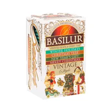 Чай Basilur ВИНТАЖ Ассорти 25 пак. (4 вкуса)