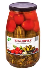 Ассорти томаты/огурцы «Кубаночка»