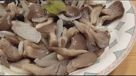 Маринованные вешенки