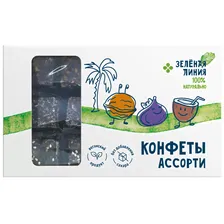 Конфеты ассорти Зелёная Линия, 200г - купить с доставкой в Москве в Перекрёстке