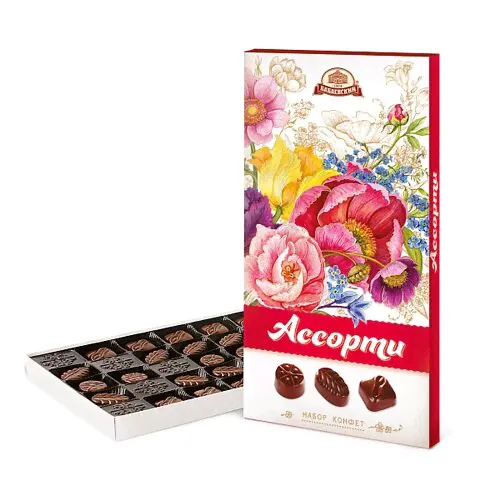 Конфеты Бабаевские Ассорти Букеты 300г.-0