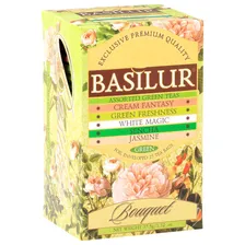 Чай зеленый Basilur Букет "Ассорти", 25 саше