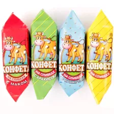 Конфеты Коровка на сливках 250г Ассорти