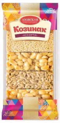 Козинак, "Азовская кондитерская фабрика", ассорти, 280г