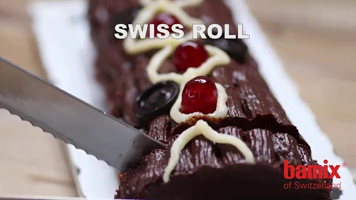 CHOCOLATE SWISS ROLL with bamix® of Switzerland