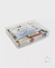 Швейные нитки (полиэстер) 20s/2 / "Micron" ассорти 200 я 183 м 12 шт Ассорти №2 ассорти