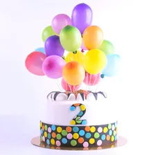 Воздушные шарики из латекса 2"/5см Пастель ассорти