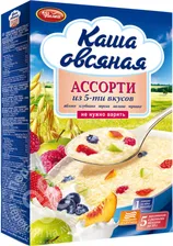 Каша овсяная Увелка Ассорти 5пак*40г Ресурс
