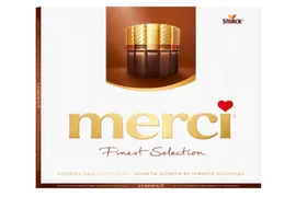 Конфеты MERCI Finest selection Ассорти из горького шоколада, 250г, Германия, 250 г
