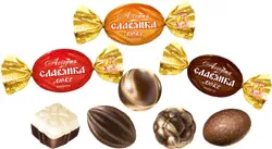 Конфеты Славянка Ассорти Славянка Люкс, 1.00кг