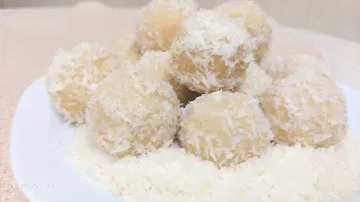 Кокосовые шарики. Пирожное без выпечки!